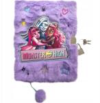 St. Majewski Monster High napló Lakattal Plüss 96K A5 Kulcsos Jegyzetfüzet 1433 (661433)