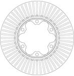 TRW Első Féktárcsák Hiace Commuter V (TRH2_, KDH2_)