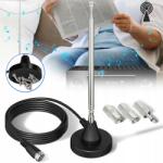  Univerzális Szobai Antenna Fm Dab Teleszkópos Rádió Jelerősítéshez (6978394274557)