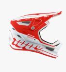  100% Mtb Kerékpáros Bukósisak Modell Status Topenga Red/white Szín Fehér/cz (80010-00029)