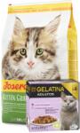 Josera Kitten GrainFree 10kg +8 db 100g-os tasak szett (4xTuńczyk, 4x Lazac)