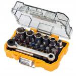DEWALT Csavarbehajtó bit készlet racsnival DT71516 kazettában (DT71516)