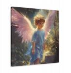  Vallásos kép ajándék gyerekeknek Őrangyal Angyal 60x60 (SAC2086)
