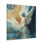  Vallásos kép Angyal modern művészet modern art deco olaj stílus 80x80 (SAC819)