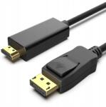 Interlook DisplayPort (dp) Hdmi kábel adapter Full Hd 1, 8M (DPH-1.8M-BLACK)