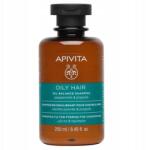 APIVITA Oily Hair Oil Balance Shampoo zsírosodást szabályozó sampon (5201279080426)