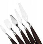 Loveart Festő spatulák Loveart 5 spatula festékekhez és szerkezeti pasztákhoz (LV - Zestaw Szpachelek 5szt.)