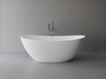Foglia Cada freestanding compozit ovala 167x81 cm, Foglia Maralis (664728171103)