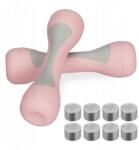 Relaxdays 2 db-os gumírozott súlyzó szett D131 (10041722)