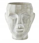 Villa Collection Denmark Vern Beton virágtartó Fej Szürke (341654)