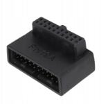  Usb Adapter 3.0 19/20-PIN 90 Fokos Szögű Számítógép Alaplaphoz (2411210244811)