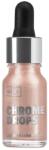 Wibo Течен хайлайтър за лице и тяло Chrome Drops, 02, 9 ml - ozone