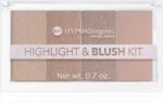 Bell Hypoallergenic палитра с хайлайтъри и ружове 20 гр