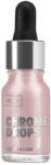 Wibo Течен хайлайтър за лице Chrome Drops, 01, 9 ml - ozone