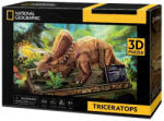 CubicFun DS1052 - National Geographic, Triceratopsz - 44 db-os 3D puzzle (DS1052)