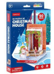 CubicFun W3154 - Karácsonyi ház - 20 db-os 3D puzzle (W3154) - gyerekjatekbolt