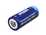 XTAR 26650 tölthető védett li-ion akkumulátor 5200 mAh kapacitással
