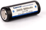 KeepPower 26650 tölthető védett li-ion akkumulátor 6000 mAh kapacitással