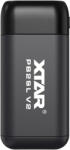 Xtar PB2SL V2 akkumulátor töltő és power bank - fekete