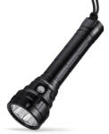 Wurkkos DL40 búvárlámpa 4 db Samsung LH351D leddel 5000 lumennel és 2 akkuval