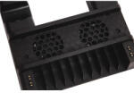 FroggieX PS4 Kiegészítő Konzol hűtő + Töltő állomás + Játék tartó Fekete, FX-P4-C3-B (FX-P4-C3-B) - tech-heaven