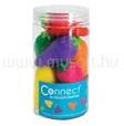 Connect Zsírkréta készlet, eper alakú Connect, 12 klf. szín (CONNECT_66084) (CONNECT_66084)