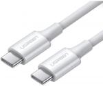 UGREEN Cablu Date si Incarcare USB-C - USB-C UGREEN US300, 100W, 2m, Alb - evomag