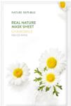 Nature Republic Real Nature hidratáló és frissítő maszk kamilla kivonattal - 23 ml