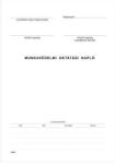 Victoria Nyomtatvány, munkavédelmi oktatási napló, 40 oldal, A4, VICTORIA (NVKO656) - emag