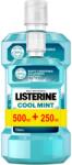 LISTERINE Coolmint szájvíz csomag, 500ml + 250ml