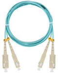 NIKOMAX Optikai patch kábel SC - LC 50/125 OM3 duplex 10m kék (NMF-PC2M3C2-SCU-LCU-010) (NMF-PC2M3C2-SCU-LCU-010)