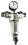TIEMME Filtru Apa Cu Autocuratare Tiemme 3/4 Pn16 Cu Manometru (3130006) Filtru de apa bucatarie si accesorii