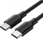 UGREEN Cablu Date si Incarcare USB-C - USB-C UGREEN US286, 60W, 3m, Negru - evomag