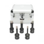 BRECKNER Set 5 carote diamantate 6, 8, 10, 12, 14mm, filet interior M14 pentru placi ceramice, marmura, granit Breckner Germany
