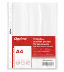 Optima Folie protectie pentru documente A4 Optima, 40 microni, 100 folii/set, Transparent Cristal (OP-503004000)