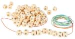 Small Foot Company Fa Betűs Gyöngy Nyaklánc Készítő, 300 db