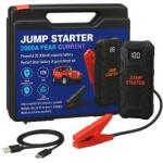  HD Indításrásegítő bikázó Jumper Powerbank+Lámpa 12V/1000A +Kábel 3in1 (W16289)