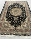 Nílus Vintage Perzsa szőnyeg (64) Tebriz Fekete-Bézs 200x300cm