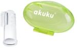 AKUKU Akuku, periuta de dinti din silicon, verde