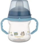 Canpol babies Canpol babies, Bonjour, FirstCup, canita anti-varsare cu duza din silicon, albastru, 150 ml