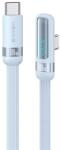 USAMS US-SJ653 cablu de date Type-C - Type-C, 120cm, ALBASTRU deschis (SJ653USB03)