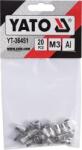Yato alumínium szegecsanya M3, 20db (YAT-36451) (YAT-36451)