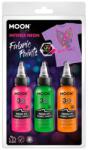 Thimble 2650318 Neon Textilfesték 3x30 ml Narancs, Zöld, Rózsaszín