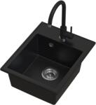Ruvetti Tito Box chiuveta cu baterie negru/negru LP_3200-TB4050BC_W (LP3200TB4050BCW)