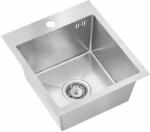 Ruvetti Look chiuveta din otel 45x40 cm oţel 5003L_BS40_W (5003LBS40W) Chiuveta