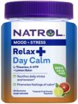 Natrol Relaxia Day Calm, punch de fructe, 60 tablete de jeleu, Natrol