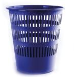 DONAU Coș cu nervuri din plastic, 16 ℓ, albastru Cos de gunoi