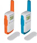 Motorola TALKABOUT T42 gummy twin-pack dupla csomag (B4P01611MDKMAW) - studioeszkozok