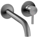 FERRO Falba süllyesztett csaptelep, Ferro Ciriculus mosdó csaptelep, gun metal BCK3PAGM - mozaikkeramia