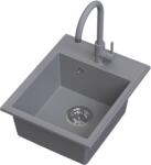 Ruvetti Tito Box mosogató csapteleppel szürke/ LP_3200-TB4050GR_W (LP3200TB4050GRW)